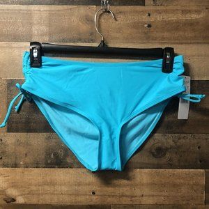 Women’s Catalina Side Tie Bikini Bottoms Size Medium Blue